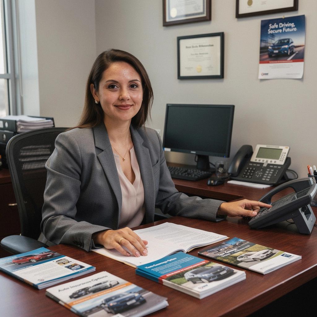 Przykładowy formularz zgłoszeniowy do ubezpieczenia komunikacyjnego.